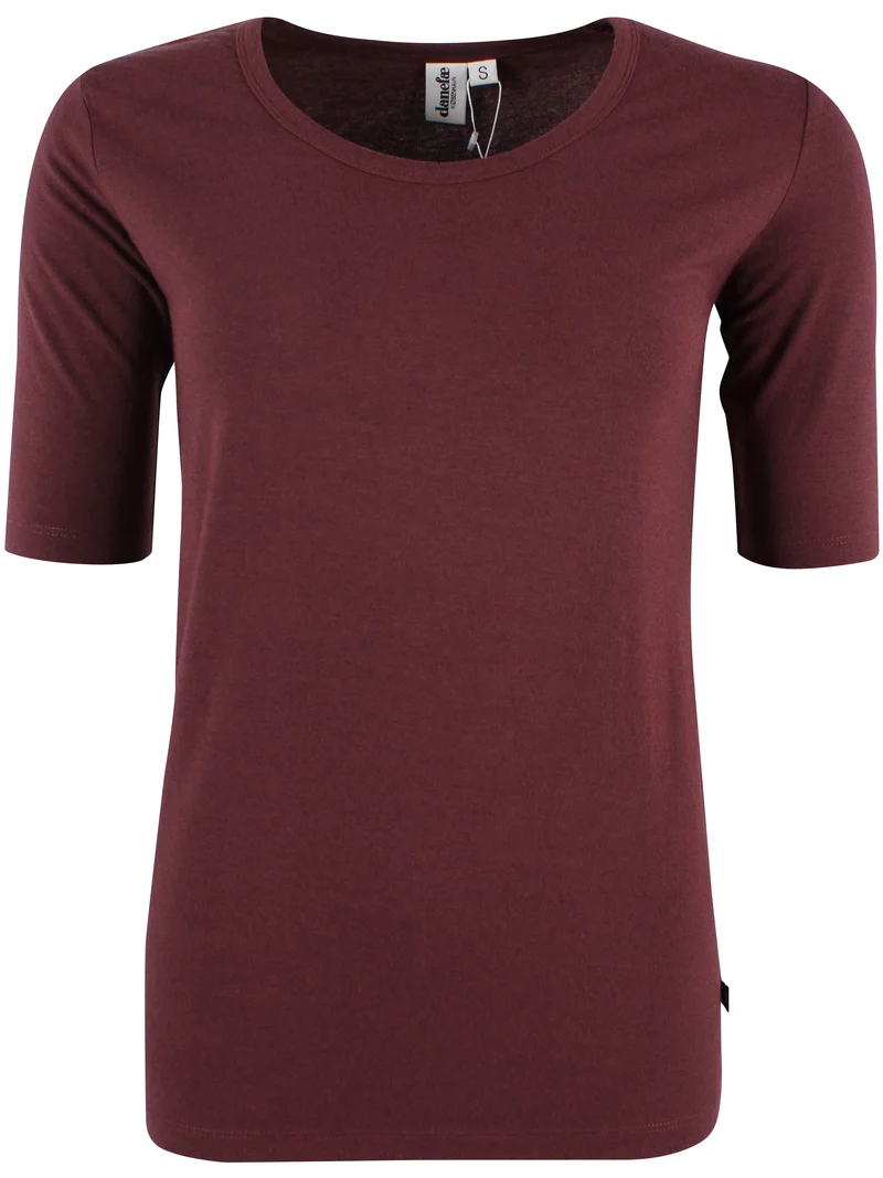 ESS - Danefriend Wool Tee Dark Wine