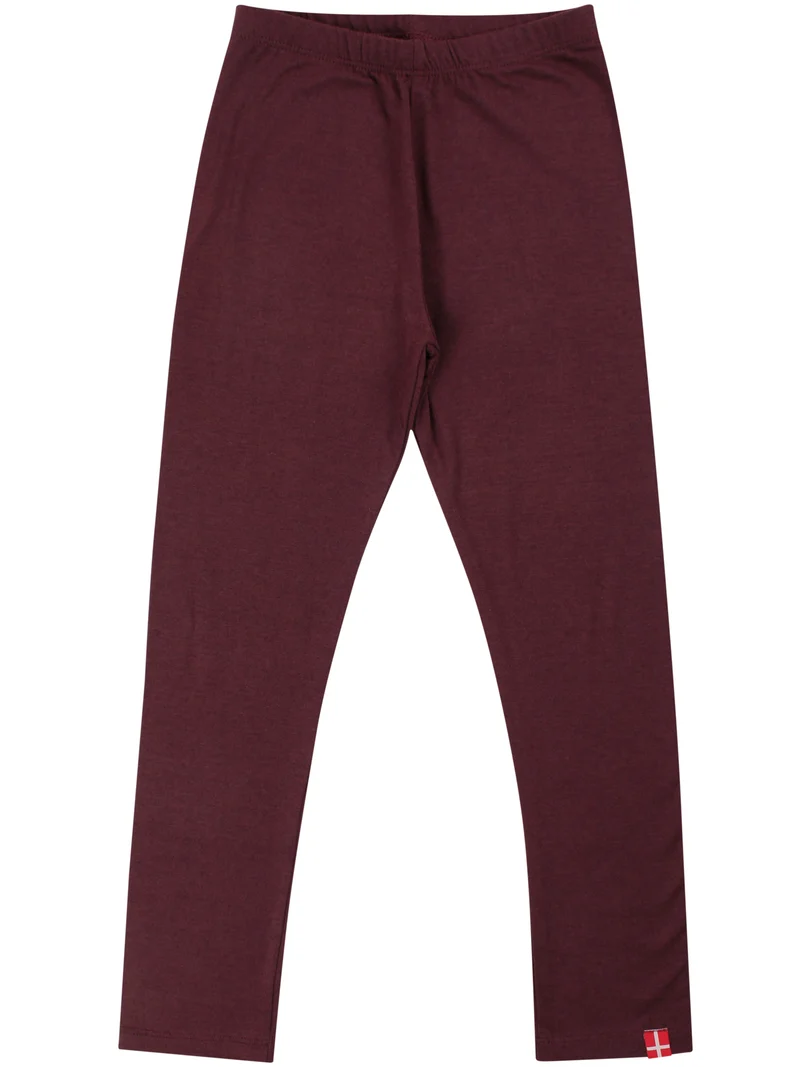 ESS - Danehimalaya Wool Leggings Dark Wine