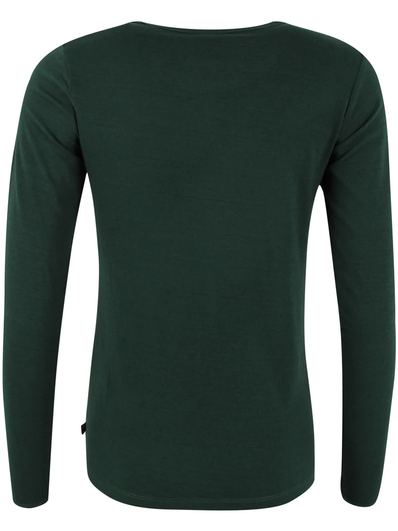 ESS - Danepleasure Wool LS Tee Dark Forest