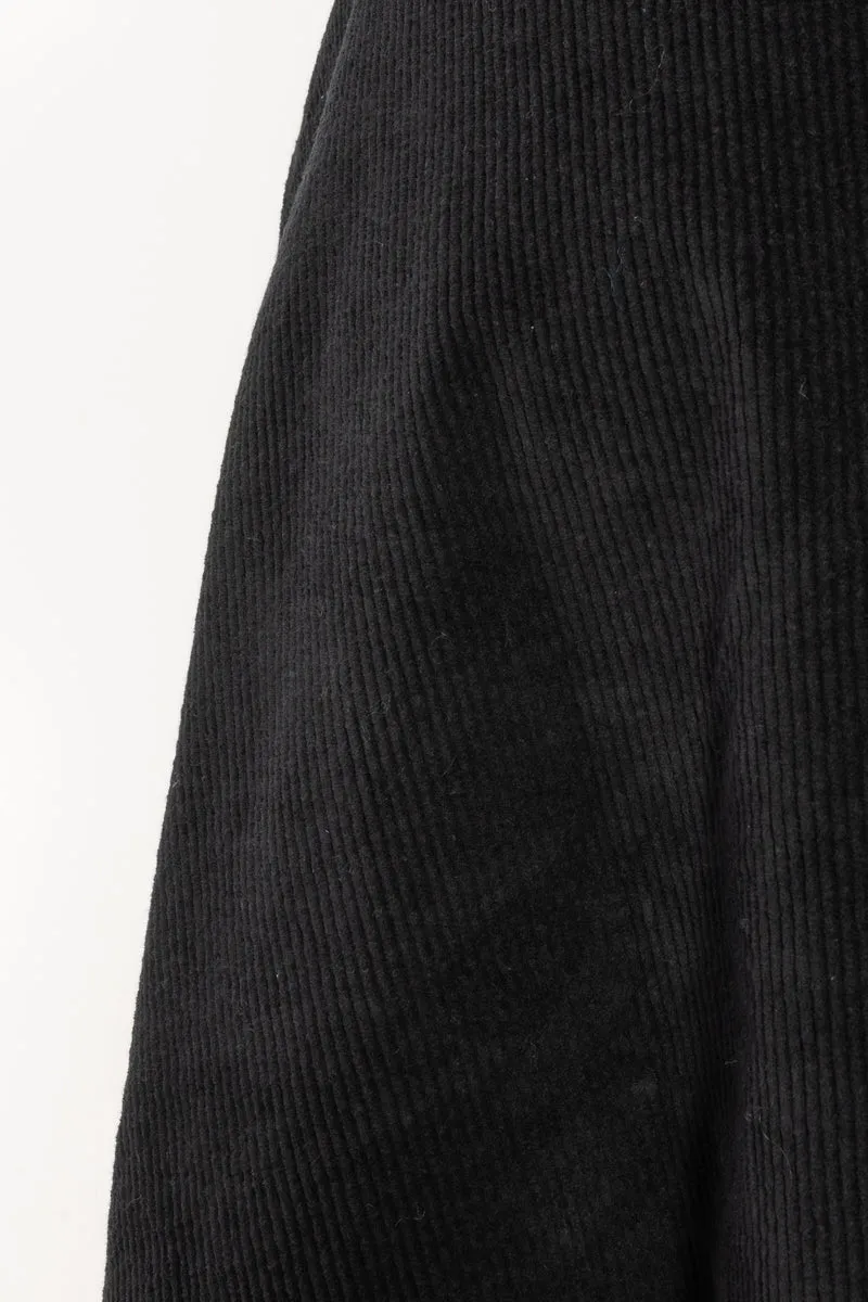 Danesweetie Cord Stretch Skirt Black