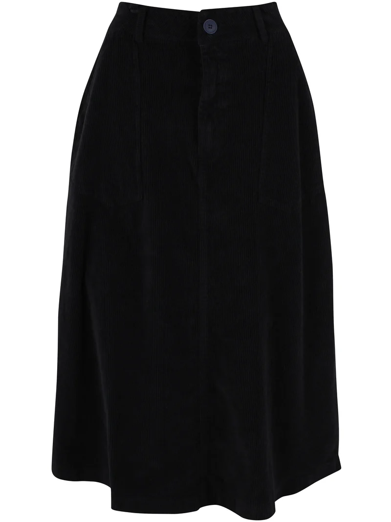 Danesweetie Cord Stretch Skirt Black