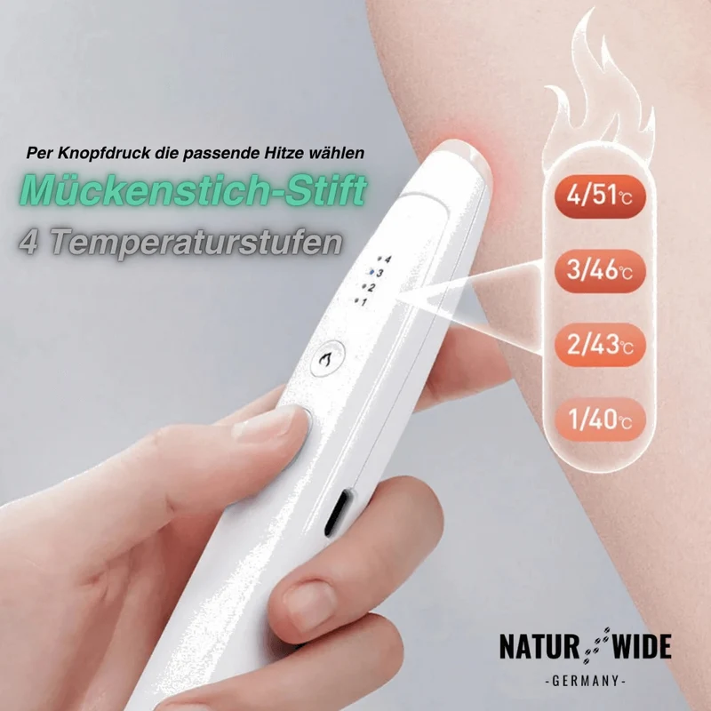 Mückenstich-Hilfe Pen – wiederaufladbar & natürlich