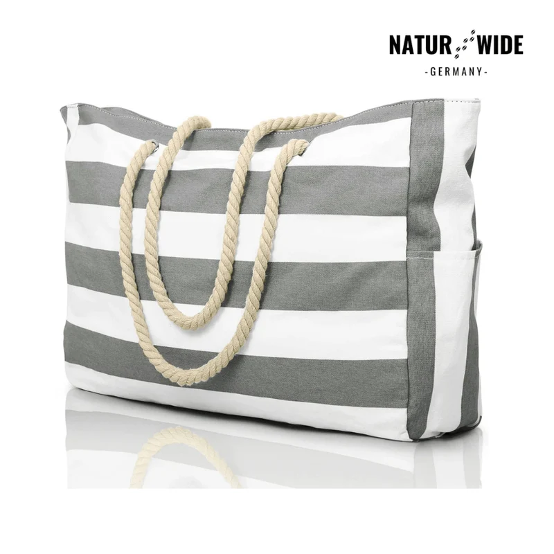 Strandtasche mit Reißverschluss