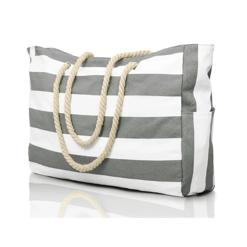 Strandtasche mit Reißverschluss