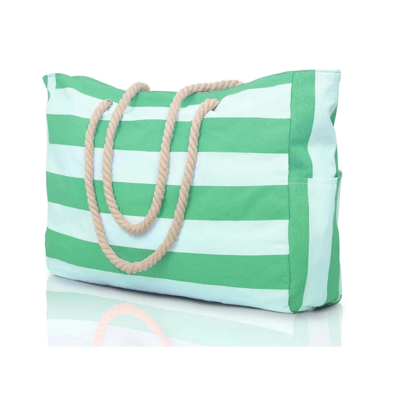 Strandtasche mit Reißverschluss