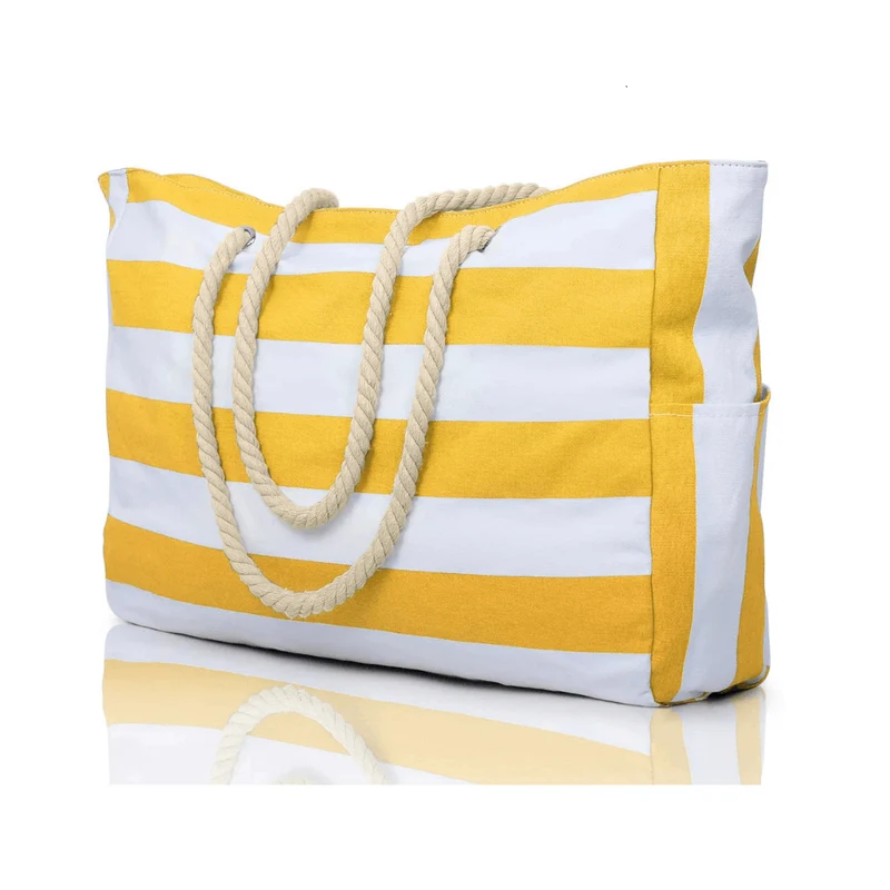 Strandtasche mit Reißverschluss
