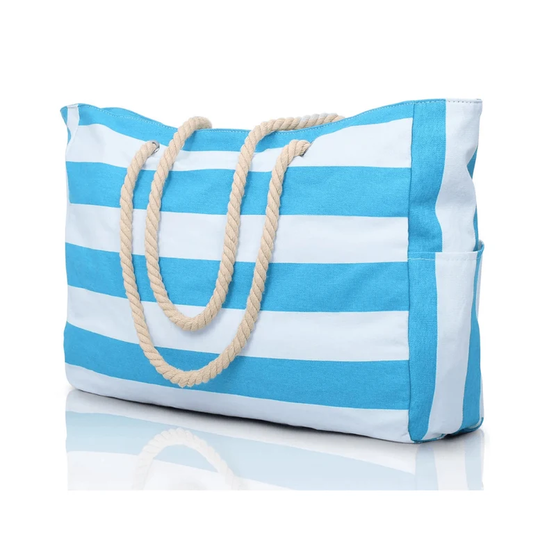 Strandtasche mit Reißverschluss
