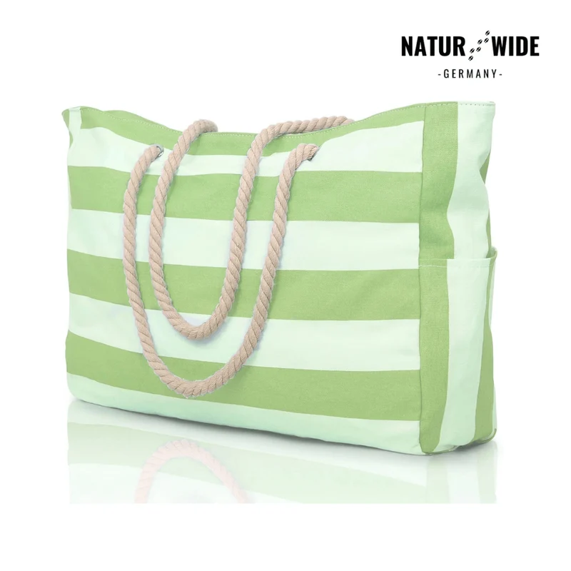 Strandtasche mit Reißverschluss
