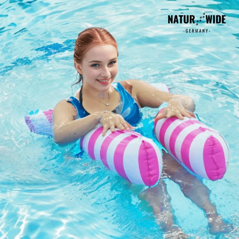 Schwimmende Wasserhängematte