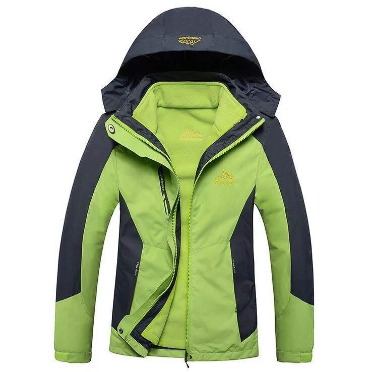 Herren Wasserdichte und atmungsaktive Outdoor-Softshell-Jacke mit Kapuze Drune
