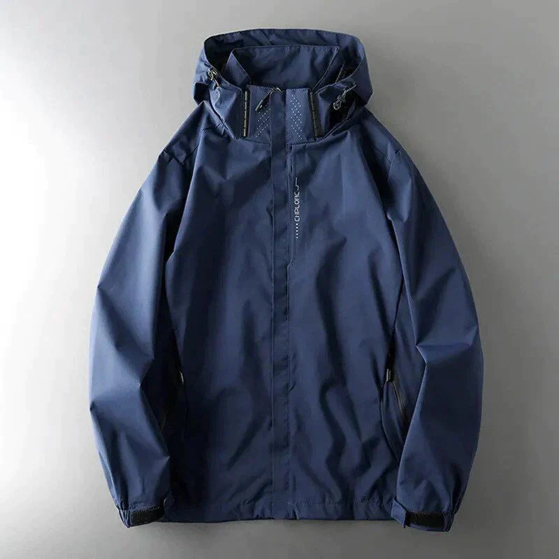 Drune | Wasserdichter Winter-Windbreaker für Herren - Isolierte und warme Pufferjacke