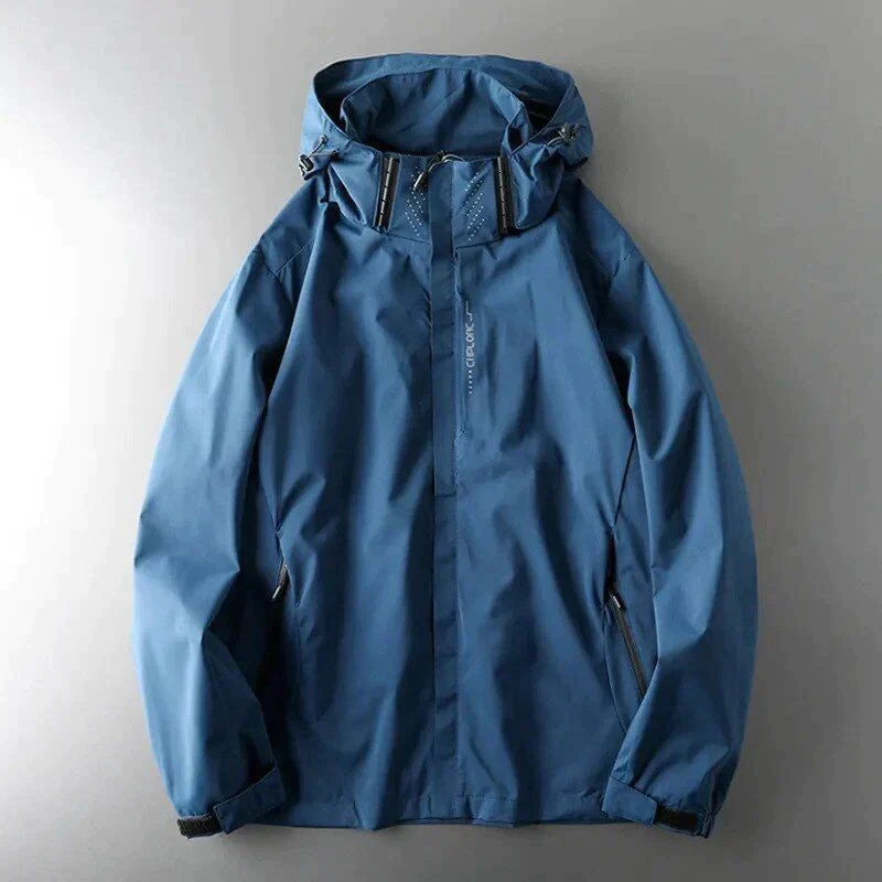 Drune | Wasserdichter Winter-Windbreaker für Herren - Isolierte und warme Pufferjacke