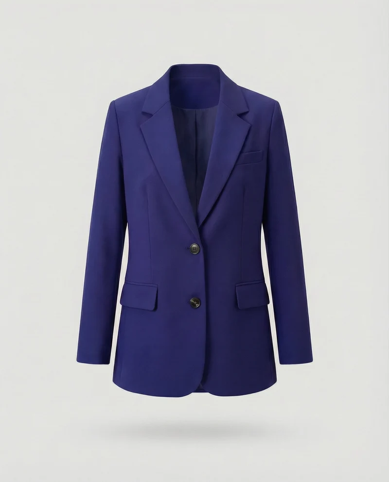 Damen Präzise Manschettenknöpfe Zweiknopf-Blazer