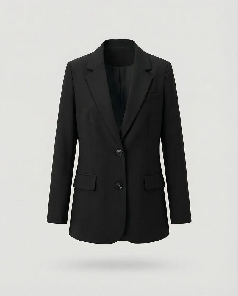 Damen Präzise Manschettenknöpfe Zweiknopf-Blazer
