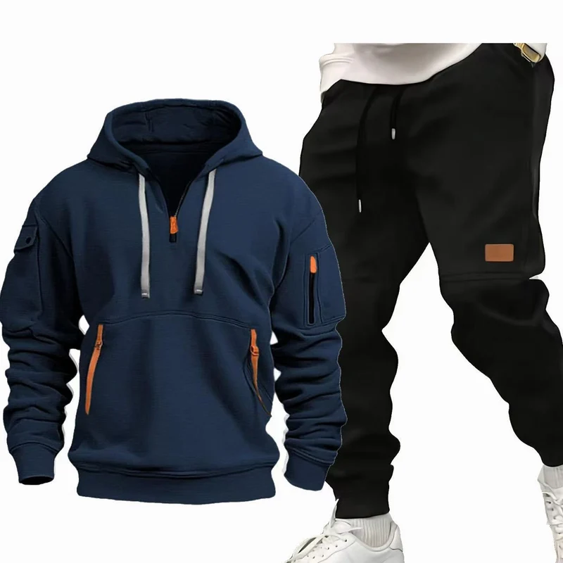 Herren Funktions-Hoodie und Jogginghose Set Drune