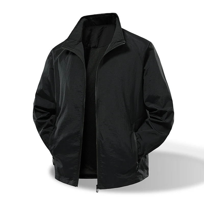 Herren Leichte Übergangsjacke mit atmungsaktiven Materialien Drune