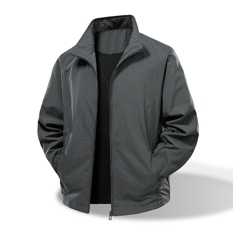 Herren Leichte Übergangsjacke mit atmungsaktiven Materialien Drune