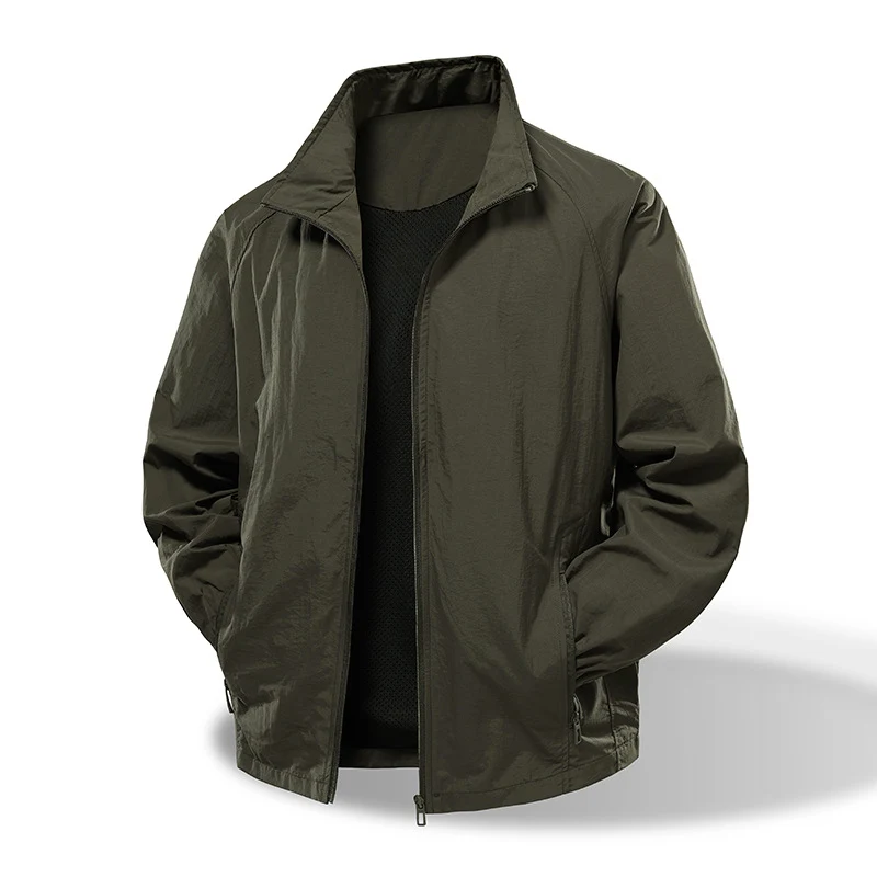 Herren Leichte Übergangsjacke mit atmungsaktiven Materialien Drune