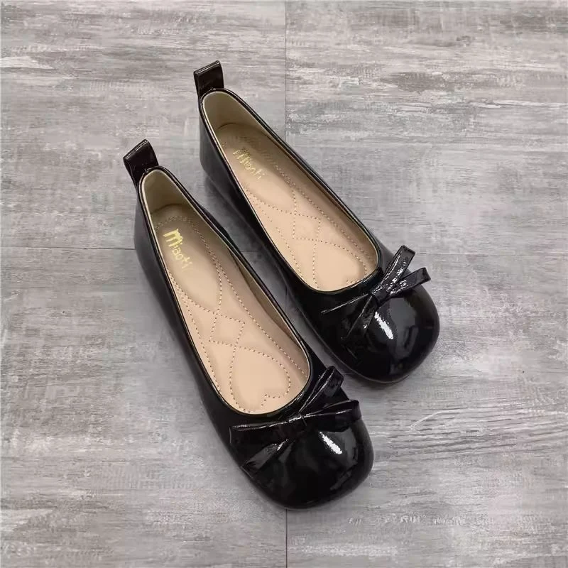 Damen Ballerina-Schuhe mit eleganter Schleifen-Applikation Drune