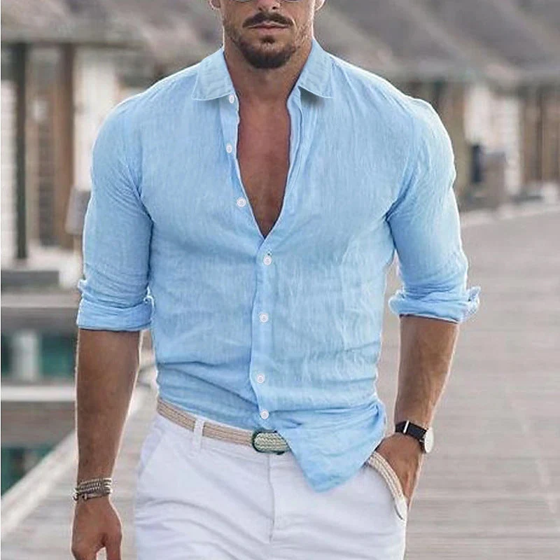 Herren Premium Hemd mit modernem Slim-Fit Schnitt und hautfreundlicher Textur Drune