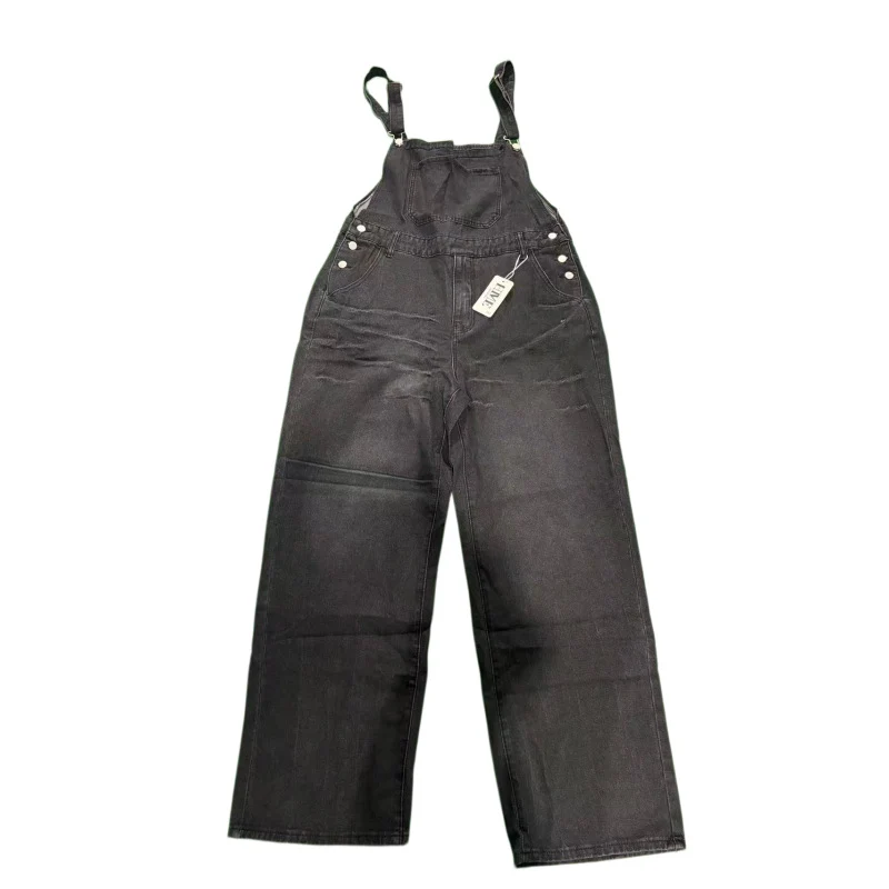 Herren Lässige Denim-Latzhose Drune