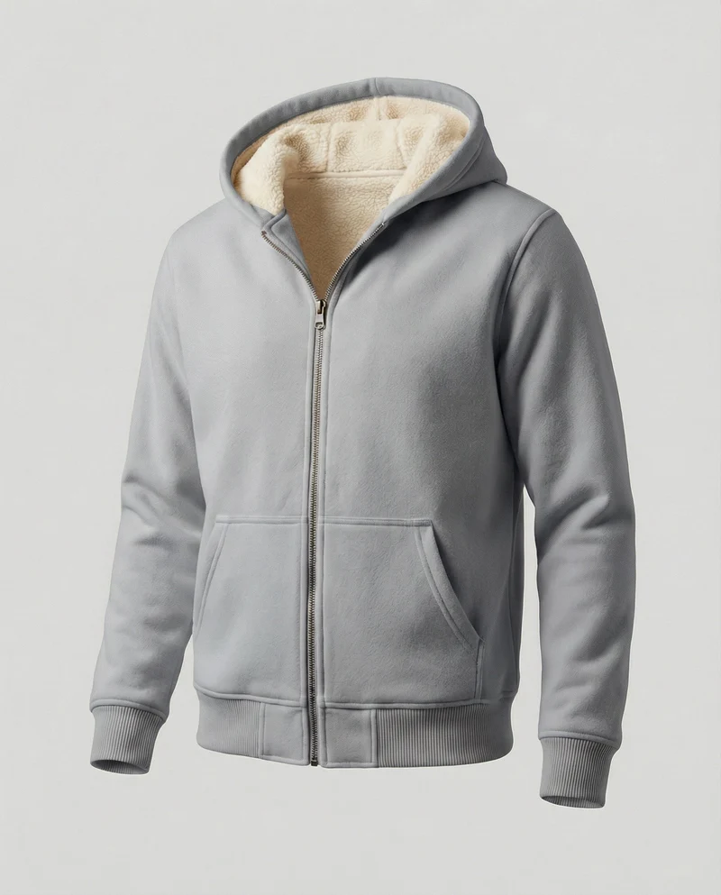 Drune | Warmer Fleecegefütterter Winterhoodie für Herren