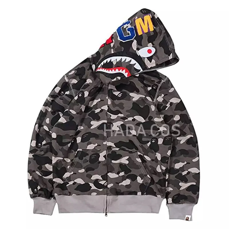 Damen Kapuzenjacke mit modernem Camouflage-Design und hochwertiger Baumwollmischung Drune