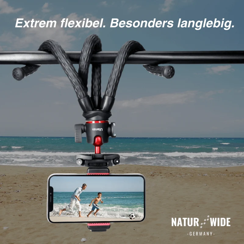 Flexibles Octopus-Stativ – Vielseitig für Kamera & Smartphone