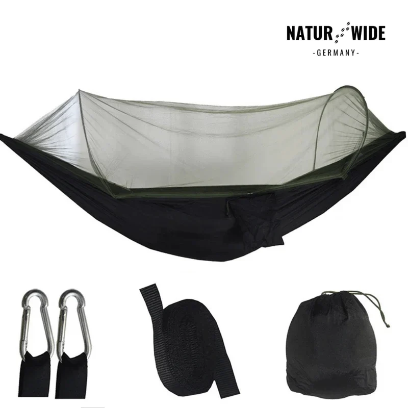 Camping-Hängematte mit Moskitonetz