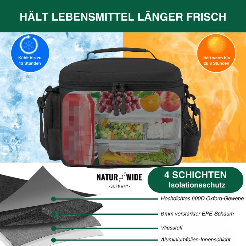 Robuste Isoliertasche für unterwegs