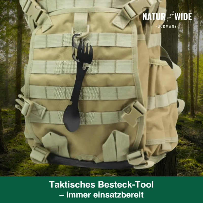 5-in-1 vielseitiges Outdoor-Besteck