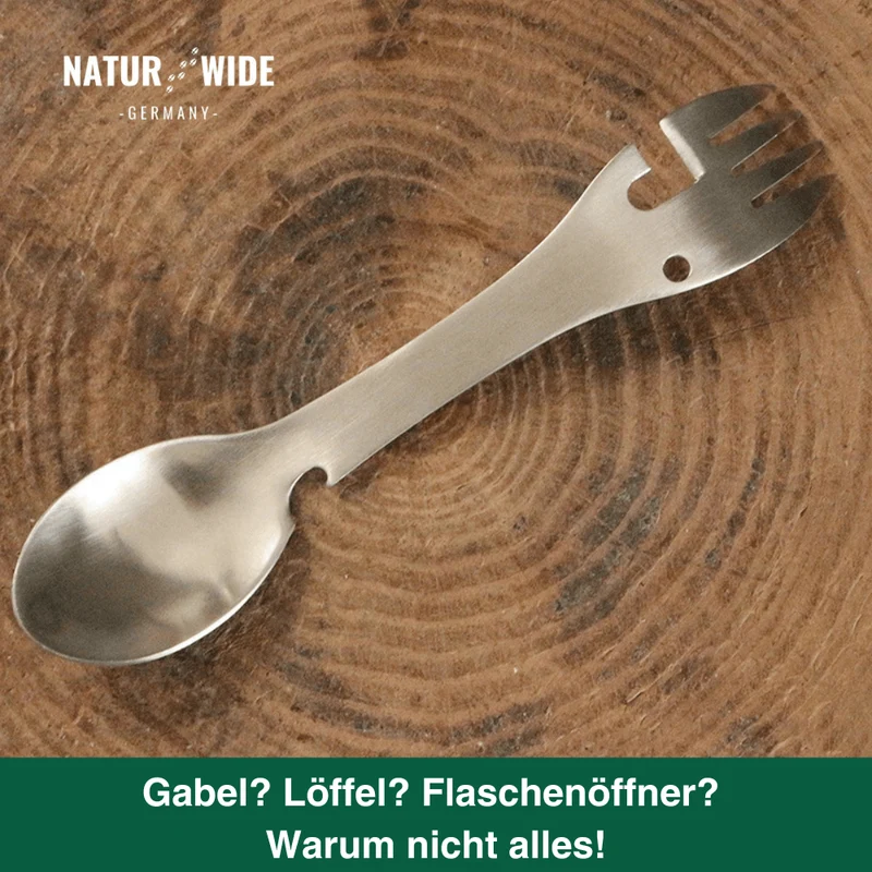 5-in-1 vielseitiges Outdoor-Besteck
