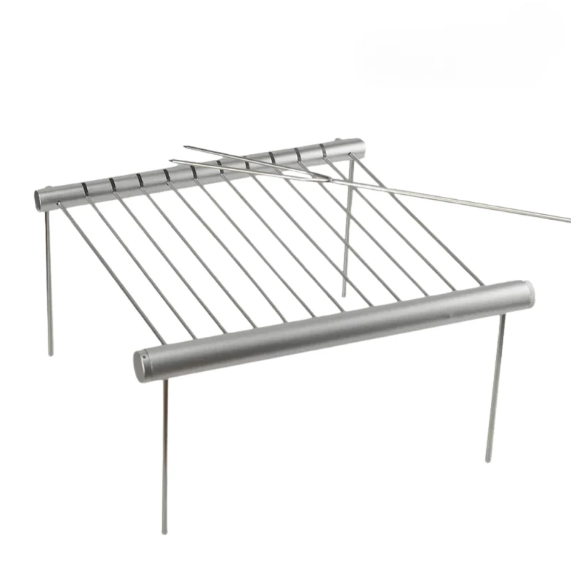 Mini-Faltbarer Edelstahl-BBQ-Grill