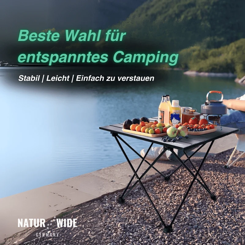 Ultraleichter & robuster Camping-Tisch