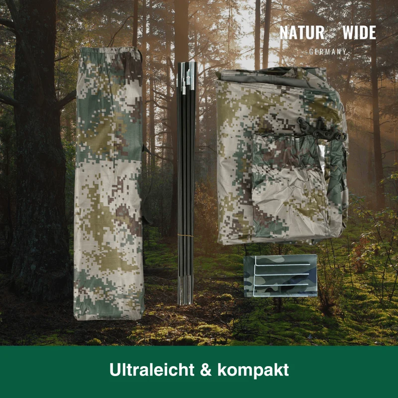 Naturwide Explorer Zelt – Ultraleicht & kompakt für 1–2 Personen
