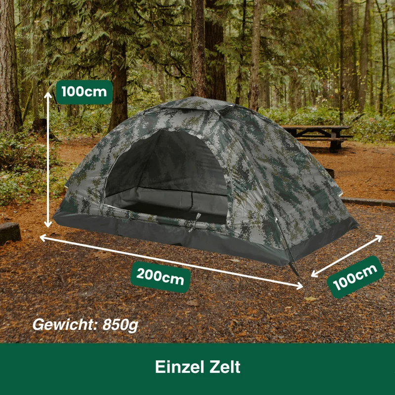 Naturwide Explorer Zelt – Ultraleicht & kompakt für 1–2 Personen
