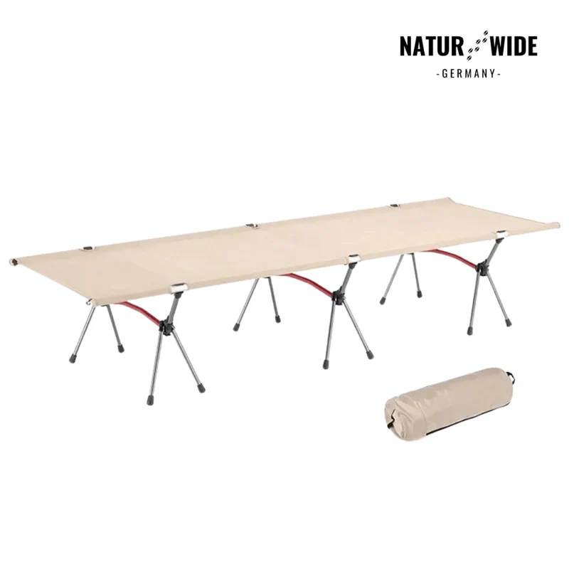 Naturwide Outdoor Feldbett – Ultraleicht & Faltbar