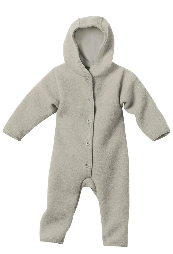 Wollwalk Overall, hellgrau von disana