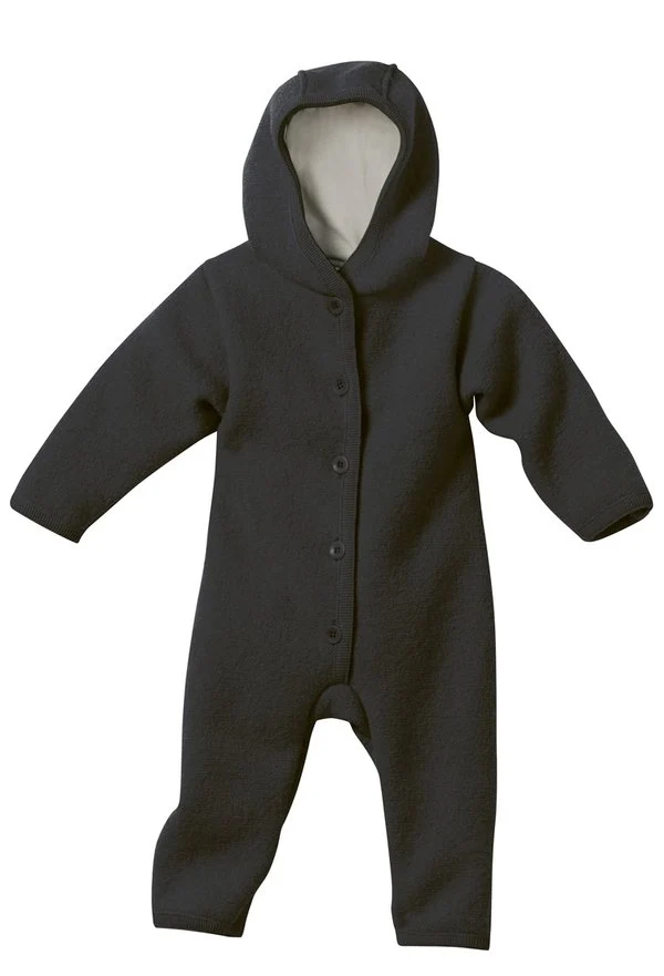 Wollwalk Overall, anthrazit von disana