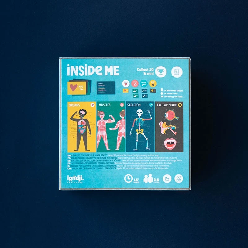 Didaktisches Anatomie-Spiel "Inside me"