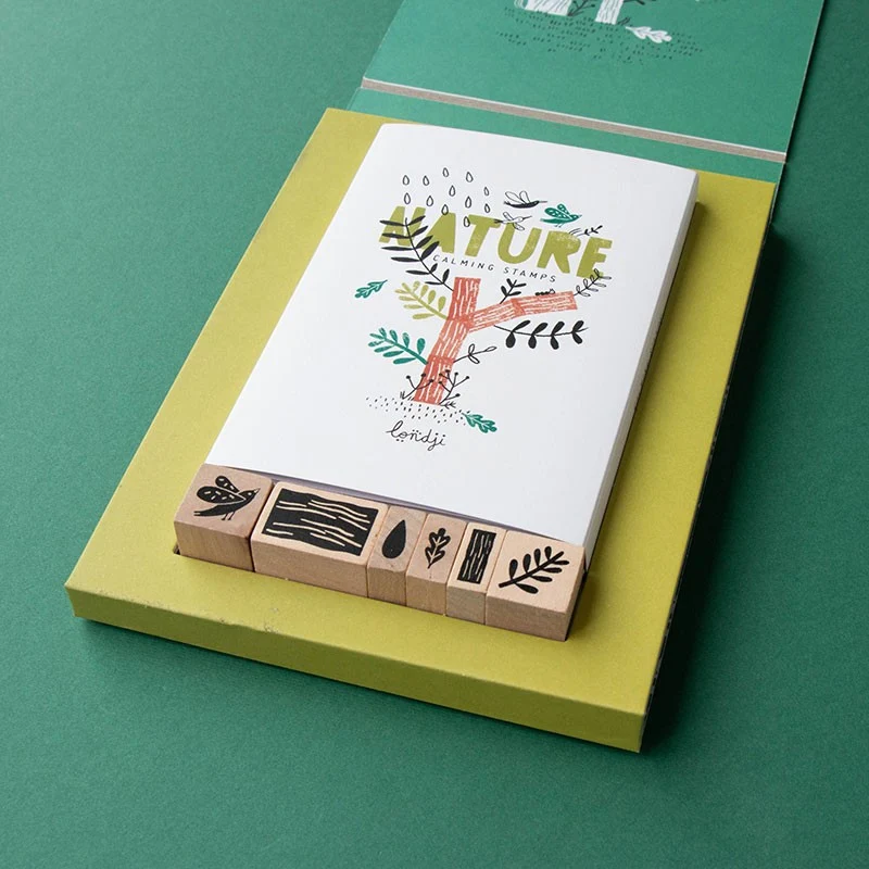 Stempelset Natur. Calming Stamps | Londji
