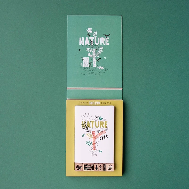 Stempelset Natur. Calming Stamps | Londji
