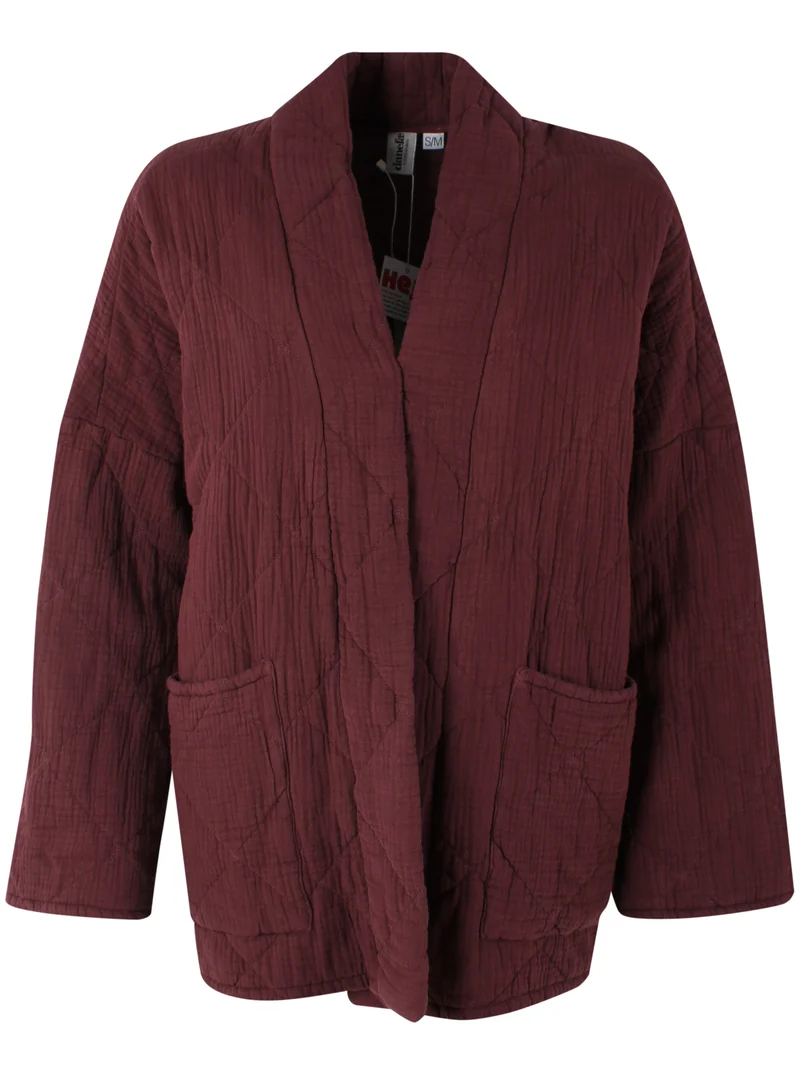 Danekatrin Quilt Jacket Dark Wine
