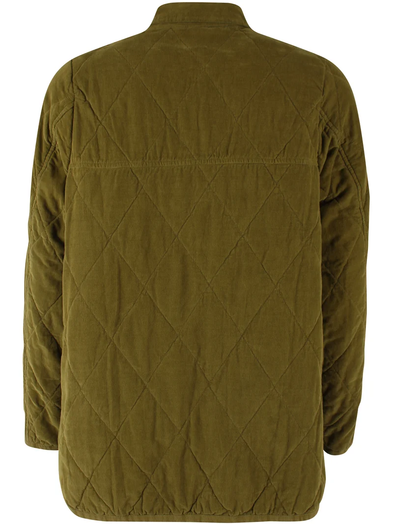 Danehighland Cord Overshirt Dark Olive