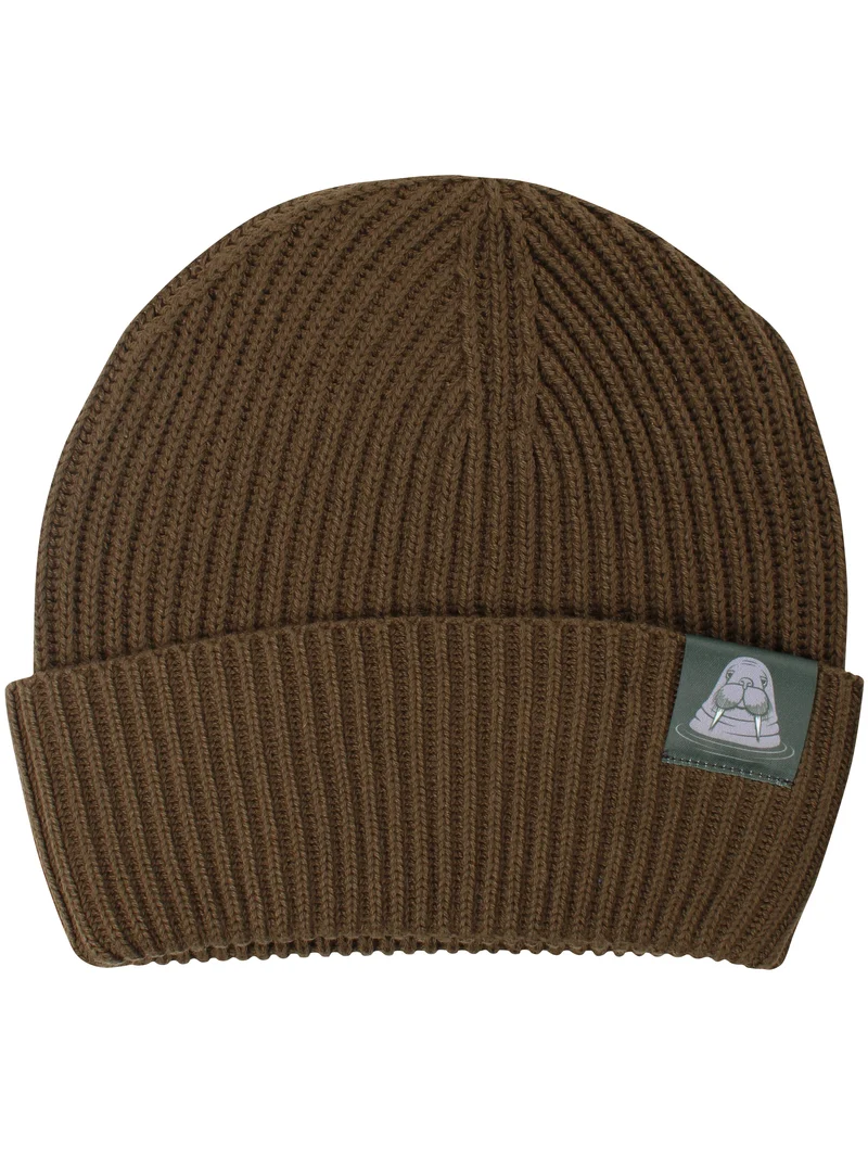 Dyrland Cotton Beanie Dark Army HVALROS
