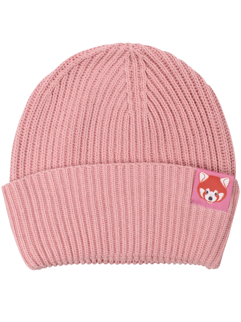 Dyrland Cotton Beanie Ancient Rose ROED PANDA