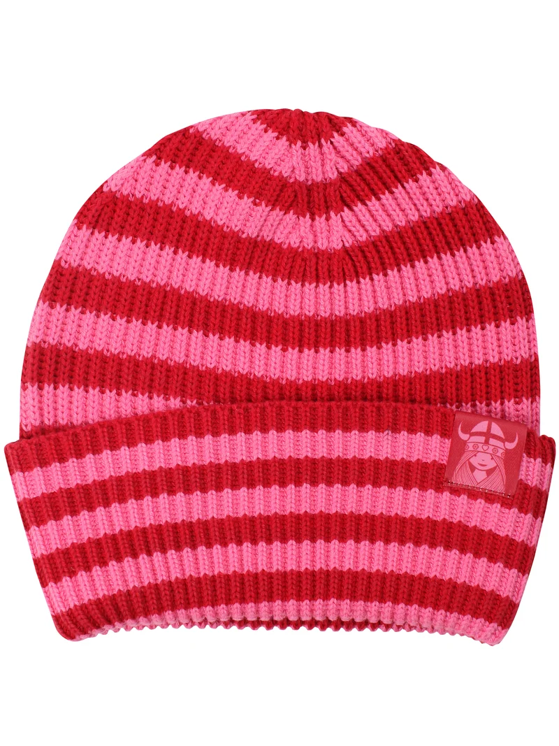 Daneby Cotton Beanie Dark Red/Soft Cherry FREJA