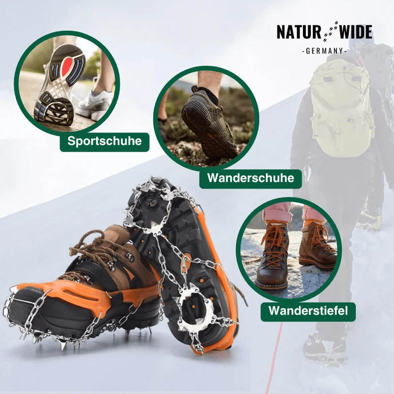 Grip Spikes Ultra – Sicherer Halt auf Eis & Schnee