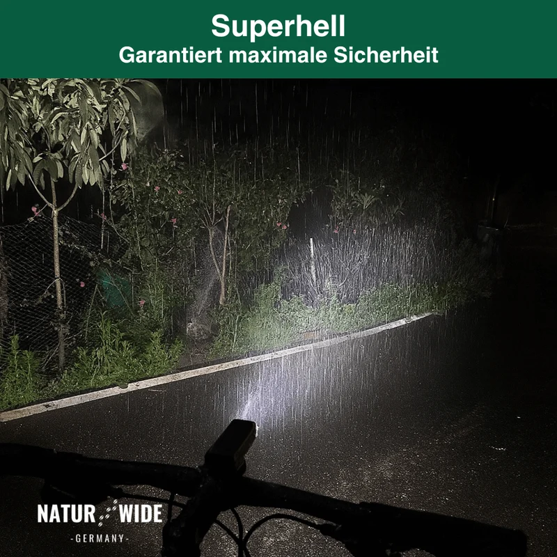 Ultrahelles USB-Fahrrad Frontlicht
