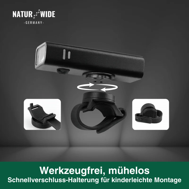 Ultrahelles USB-Fahrrad Frontlicht